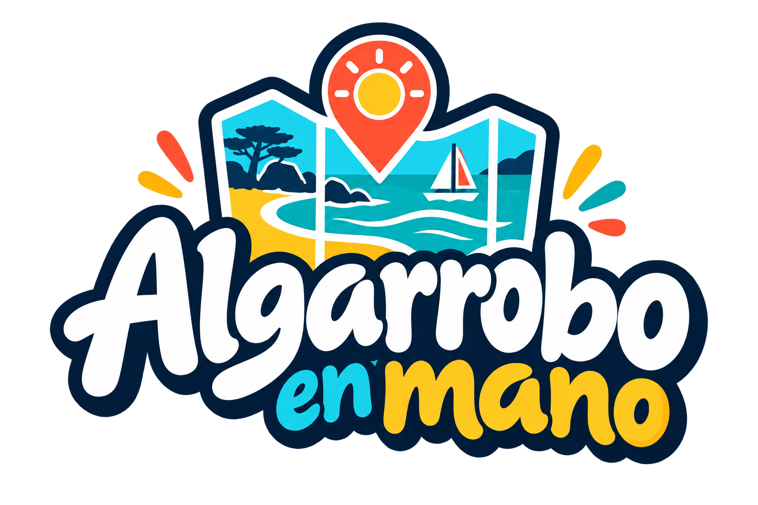 Logo Algarrobo en mano