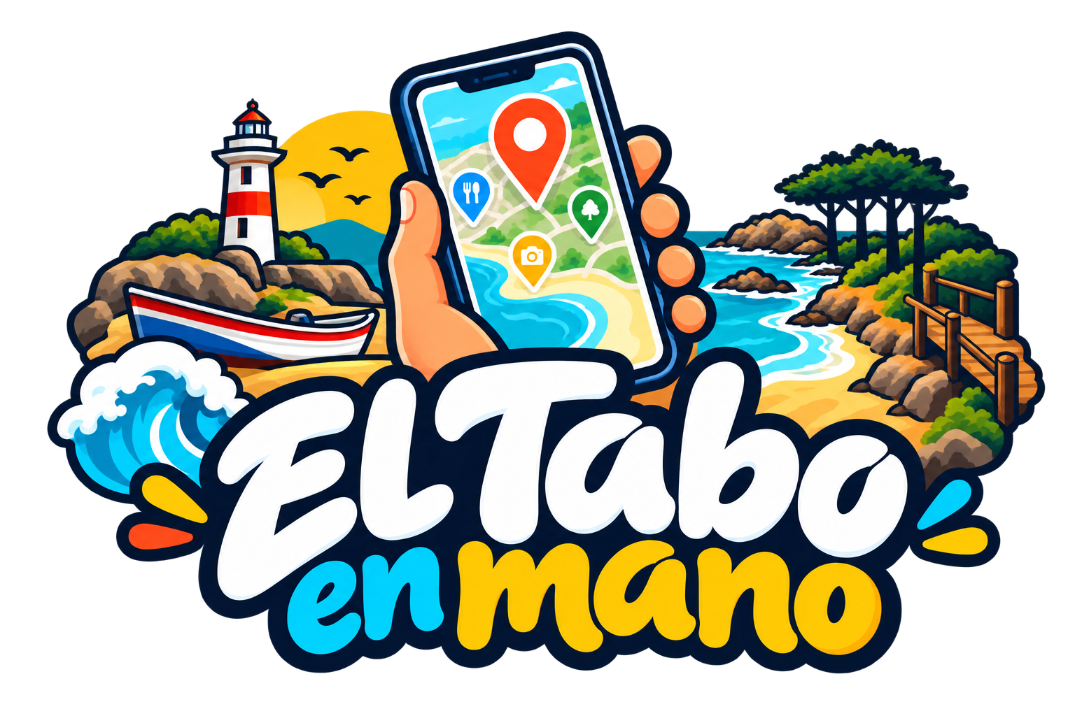 Logo El Tabo en mano